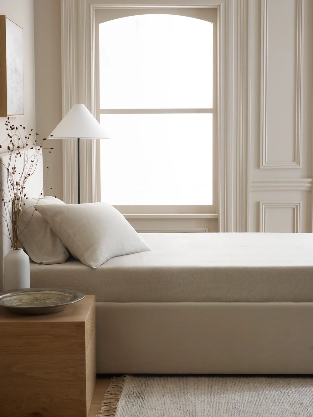 NWOT Quince European Linen Fitted Sheet Set